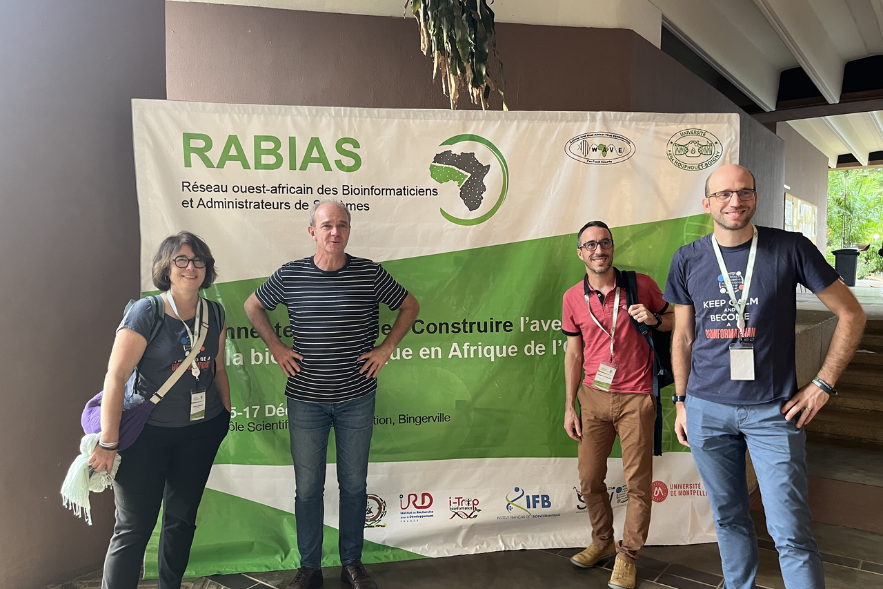 Délégation IFB pour le lancement du RABIAS - Décembre 2025 / De gauche à droite : Hélène Chiapello ; Jacques van Helden ; Gildas le Corguilé ; Julien Seiler