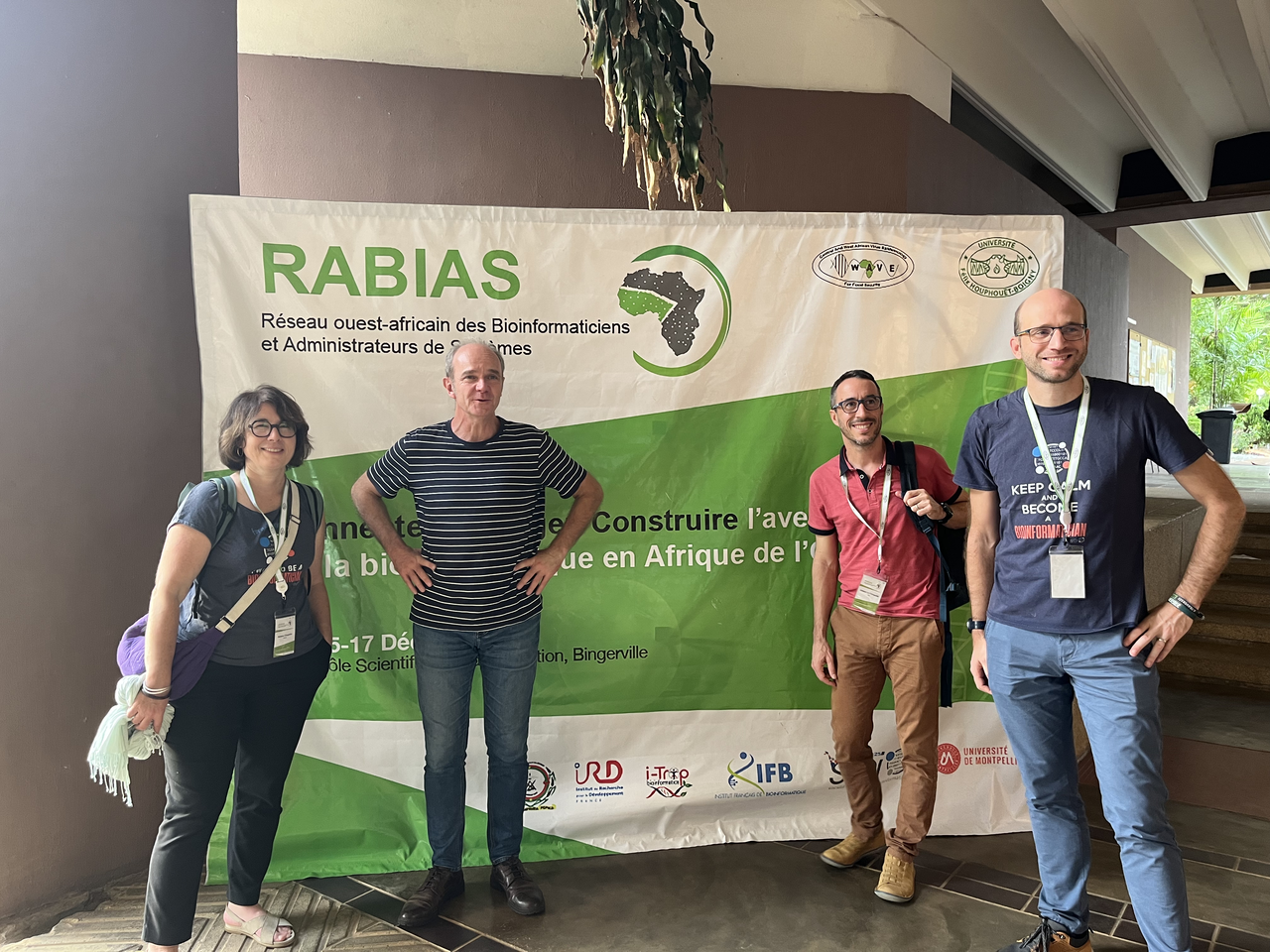 Délégation IFB pour le lancement du RABIAS - Décembre 2025 / De gauche à droite : Hélène Chiapello ; Jacques van Helden ; Gildas le Corguilé ; Julien Seiler