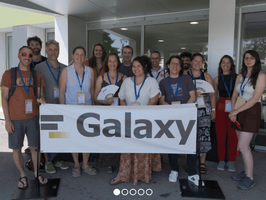 Les équipes de l'IFB/ELIXIR-FR au GCC2026 ©️Bérénice Batut